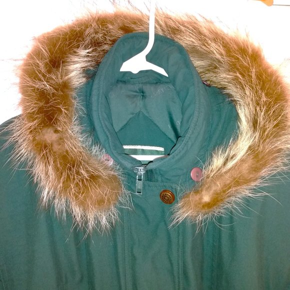Larry Levine Vintage Fur Trimmed Parka - Picture 3 of 8